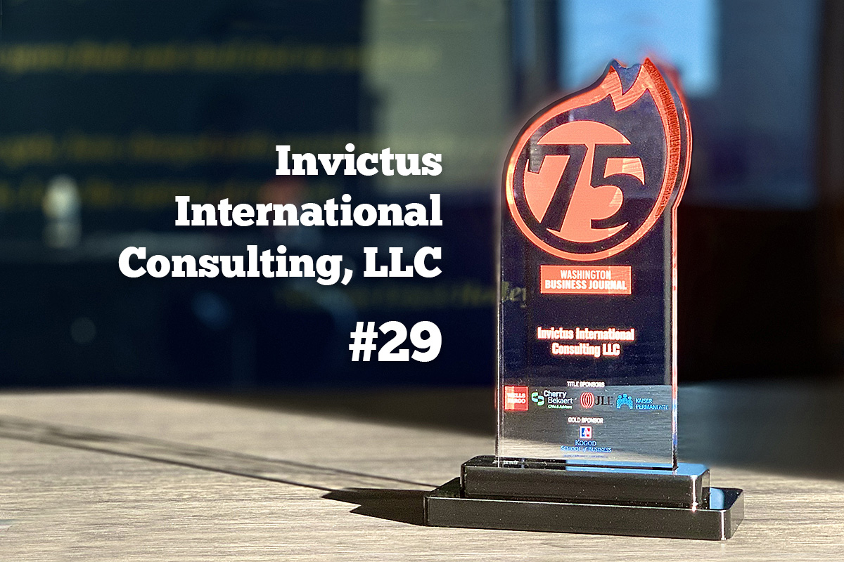 Invictus Ranks 29th in WBJ Fastest Growing Companies List for 2020