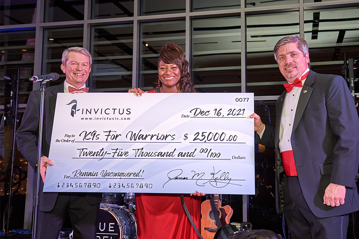 Invictus Celebrates Christmas by Donating to K9s For Warriors