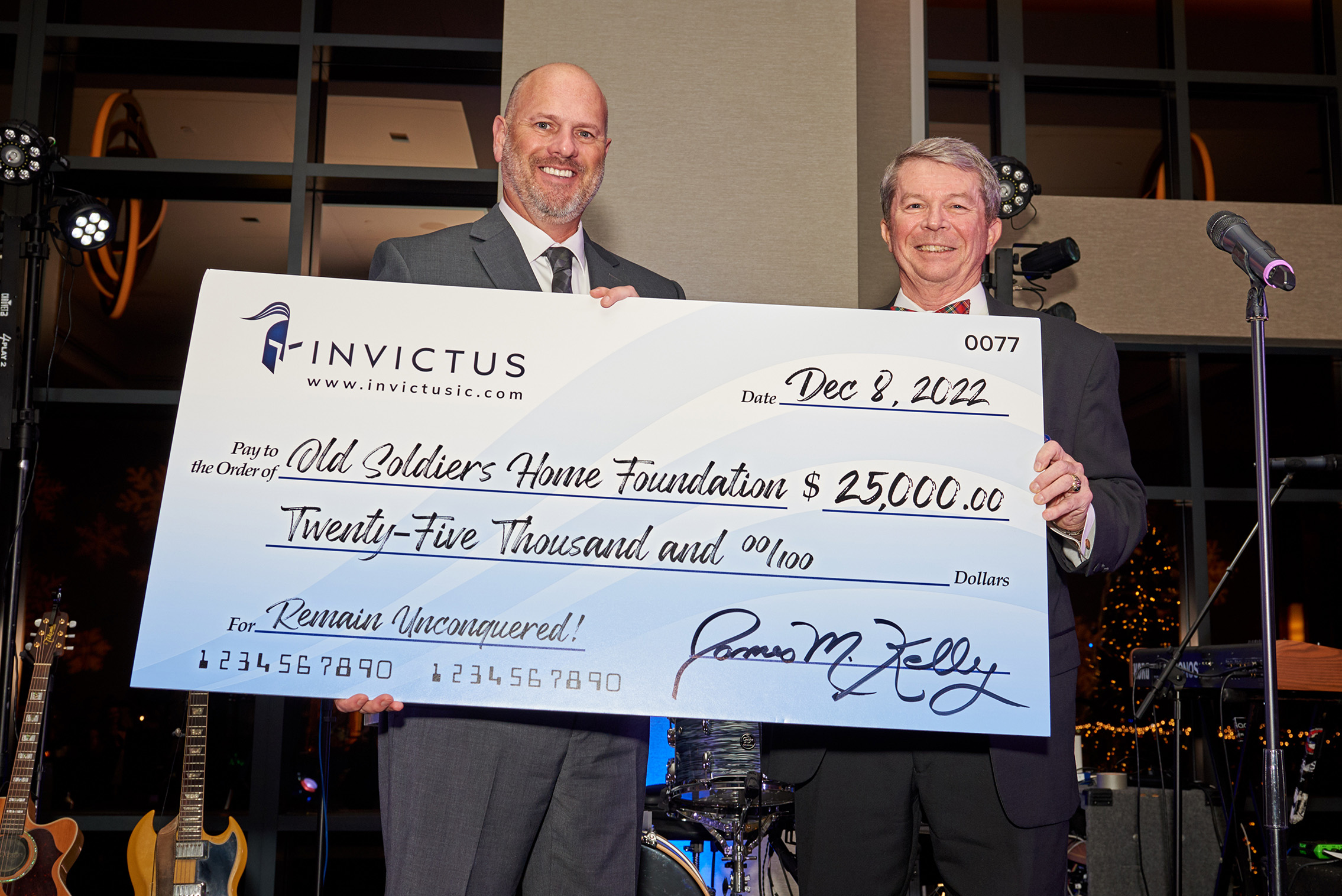 Invictus Selects The Old Soldiers Home Foundation for Annual Giving Campaign