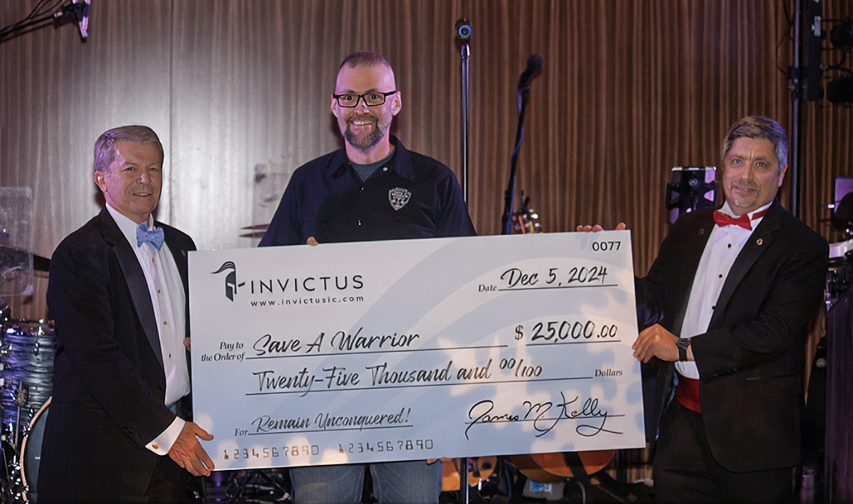 Save A Warrior Receives $25K Donation from Invictus